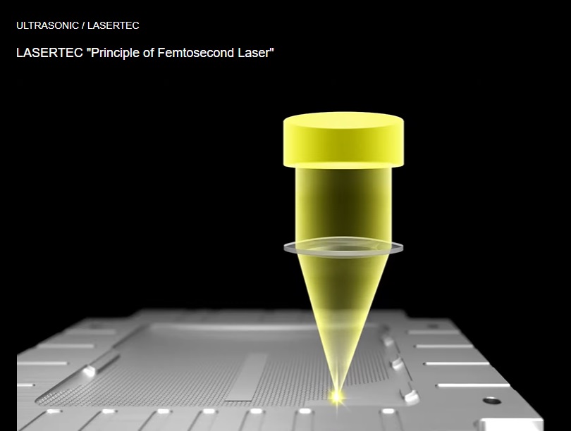 Femtosecond laser technology using on precision mold making / micro injection molding